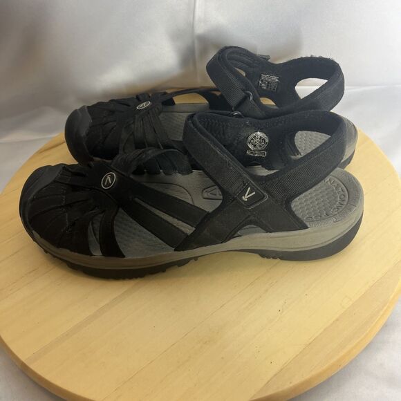 Keen Sandals Women's Size 10 Black Rose Slingback Shoes Outdoor - Picture 11 of 14